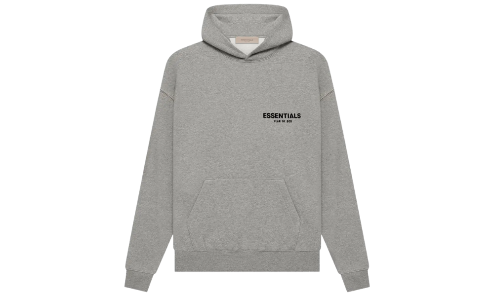 Fear Of God Essentials Dark Oatmeal Hoodie