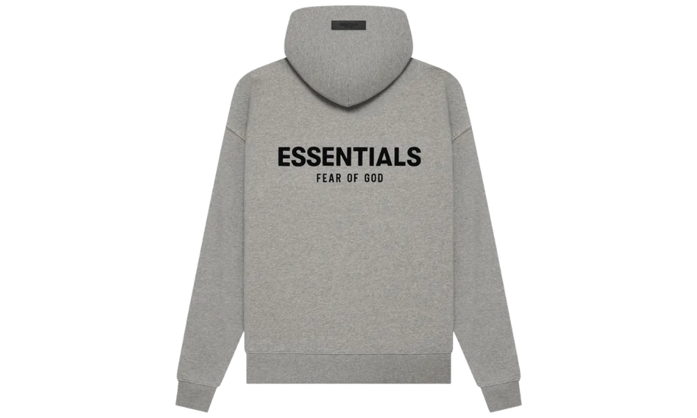 Fear Of God Essentials Dark Oatmeal Hoodie