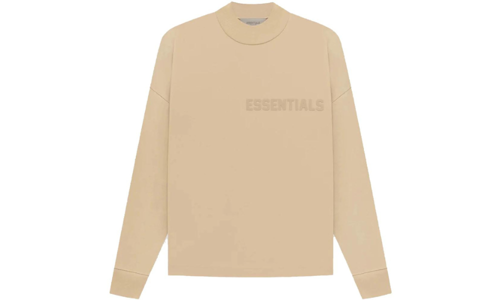 Fear of God Essentials LS Tee Sand