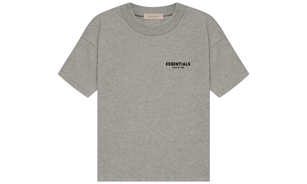 Fear Of God Essentials Dark Oatmeal Tee