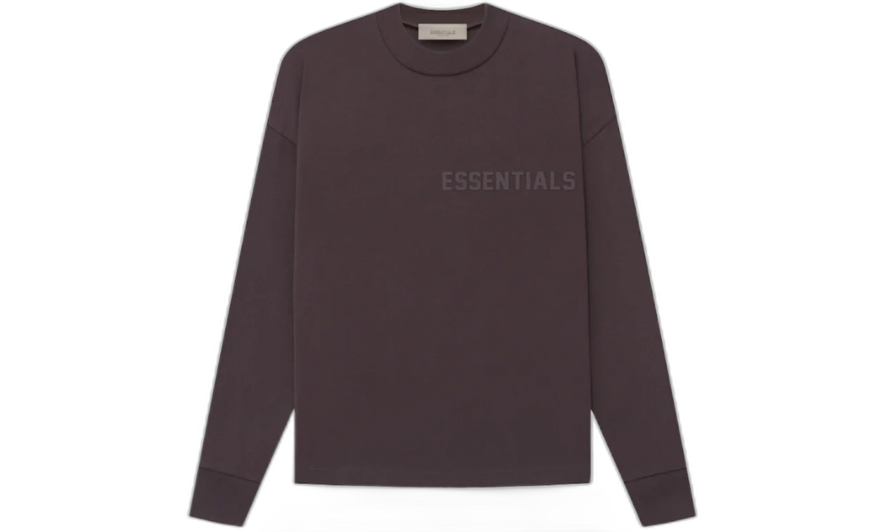 Fear of God Essentials LS Tee Plum