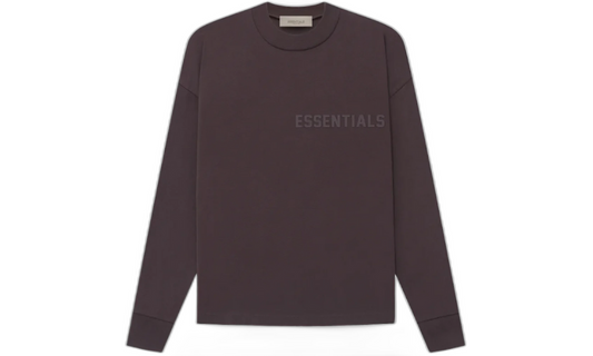 Fear of God Essentials LS Tee Plum