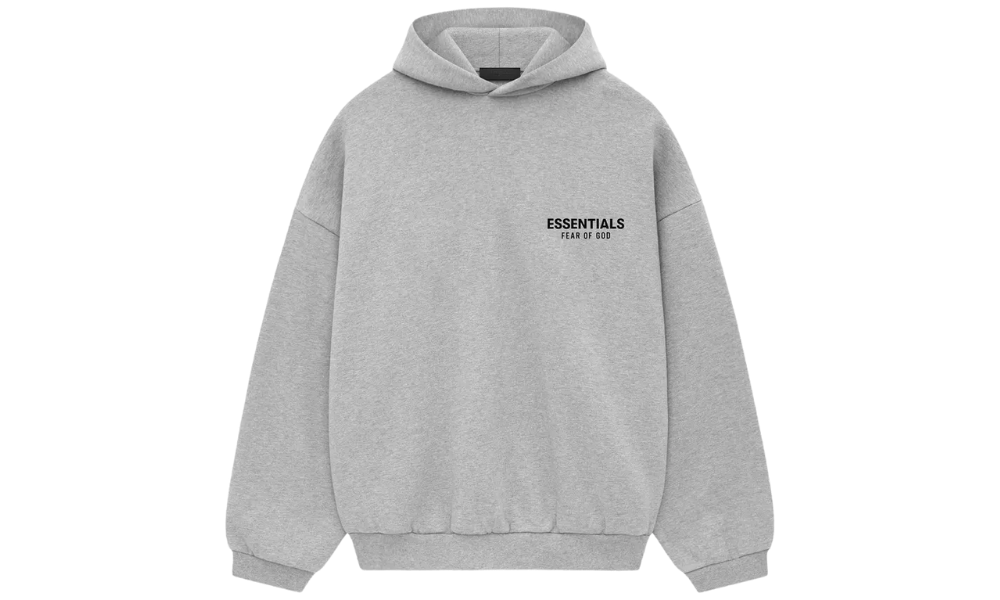 Fear of God Essentials Fleece Hoodie II Light Heather Grey