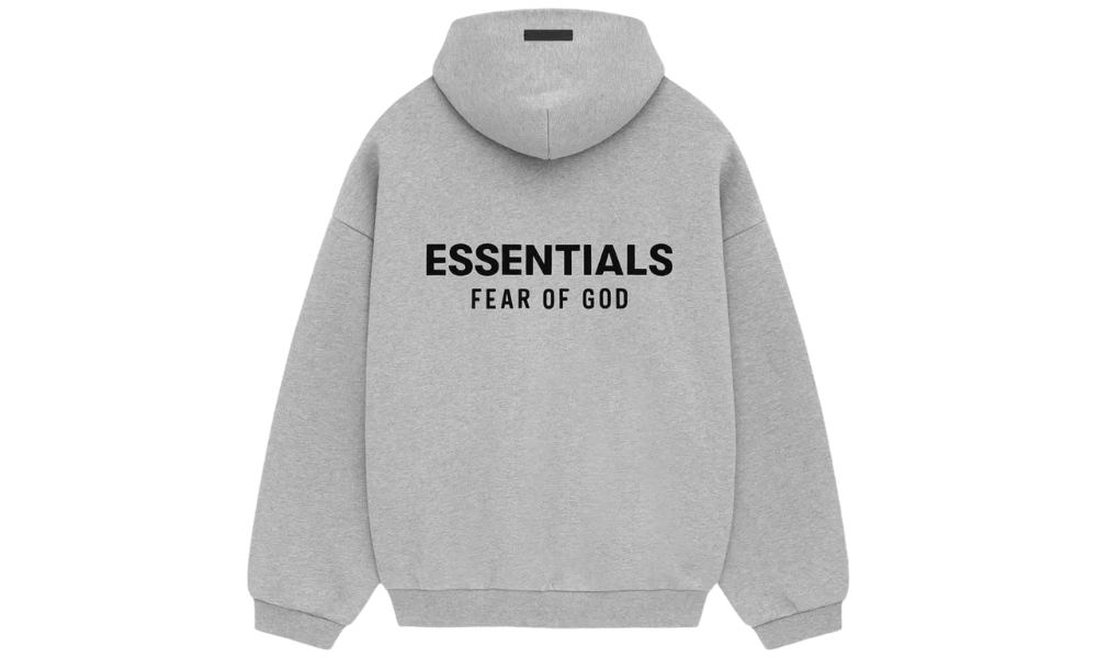 Fear of God Essentials Fleece Hoodie II Light Heather Grey