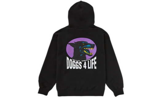 Supreme Doggs Hooded Sweatshirt Black