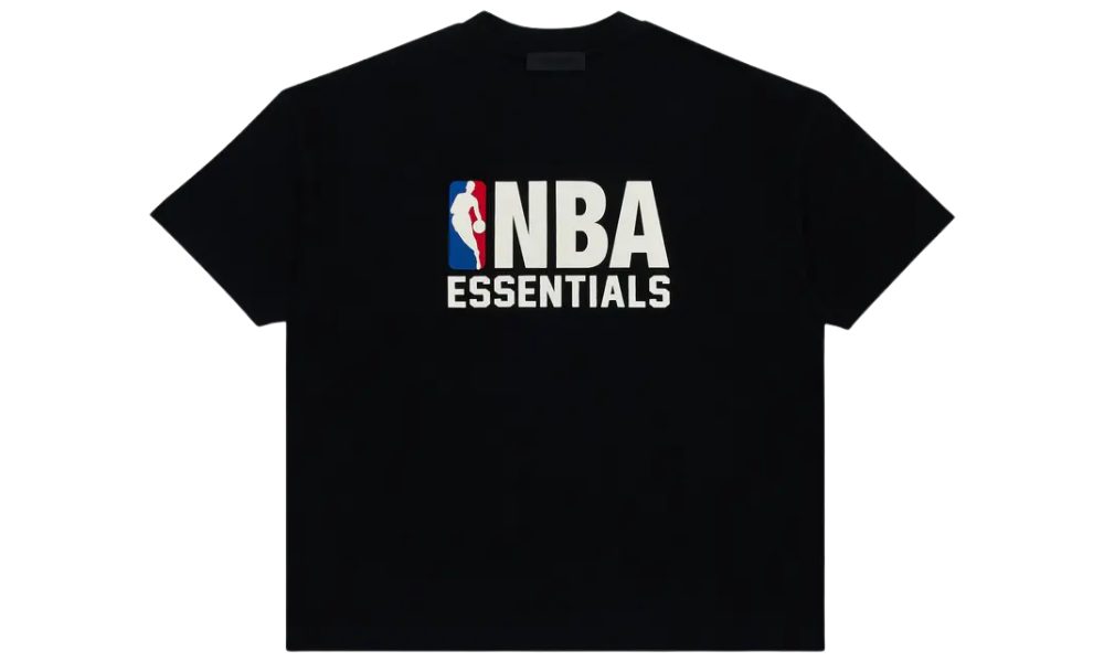 Fear of God Essentials x NBA Tee Black